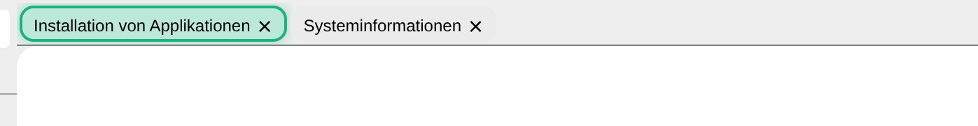Black bar between tabs and editor